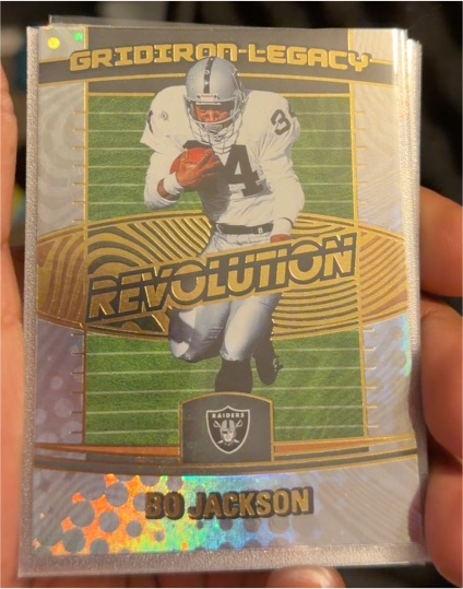 2025 Panini Revolution #11 Bo Jackson Gridiron Legacy — front
