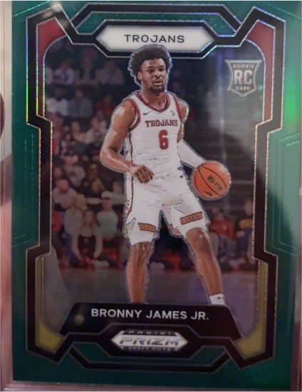 2024 Panini Prizm Draft Picks #86 Bronny James Jr. — front