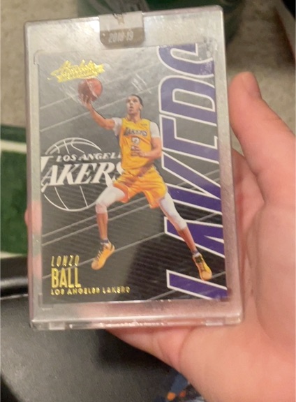 2018-19 Panini Absolute Memorabilia Veterans #4 Lonzo Ball — front
