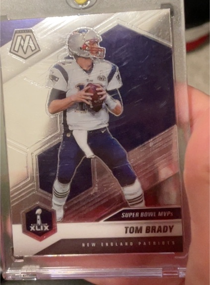 2021 Panini Mosaic #283 Tom Brady Super Bowl MVPs — front