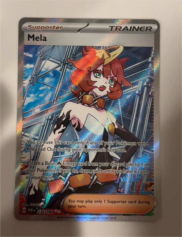 2023 Pokémon Paradox Rift #236 Mela — front