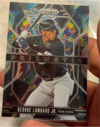 2025 Panini Prizm Prizmatic #12 George Lombard Jr. — front