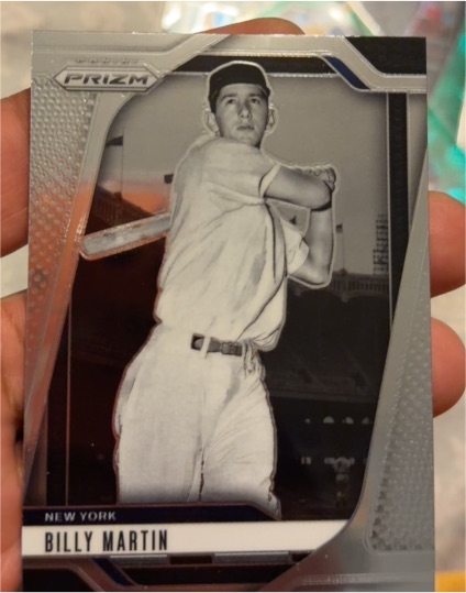2025 Panini Prizm #109 Billy Martin — front