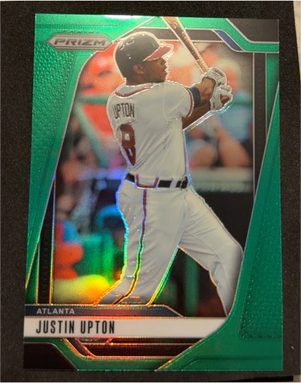 2025 Panini Prizm #115 Justin Upton — front