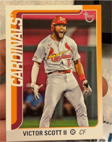 2025 Topps #551 Victor Scott II — front