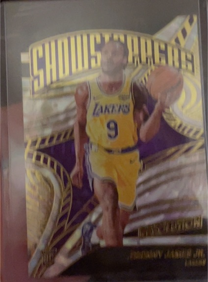 2024-25 Panini Revolution Showstoppers #17 Bronny James Jr — front