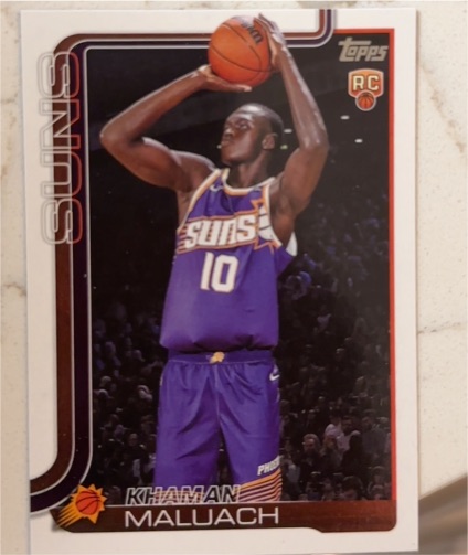 2025-26 Topps #210 Khaman Maluach — front