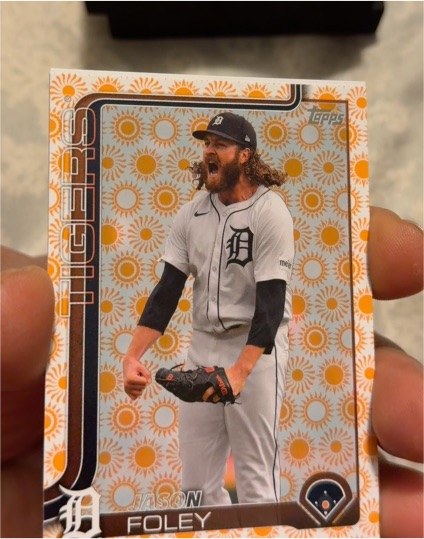 2025 Topps Series 2 #410 Jason Foley — front