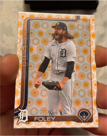 2025 Topps Series 2 #410 Jason Foley — front
