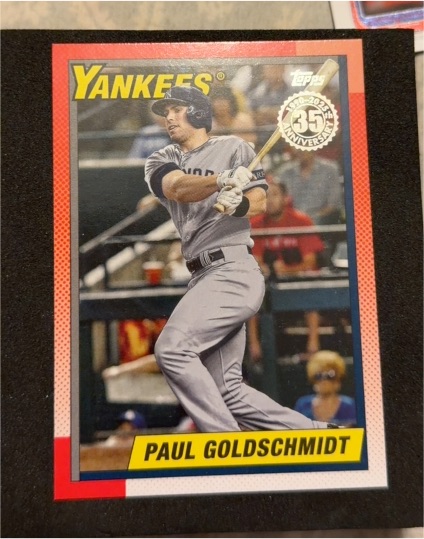 2025 Topps Series 2 35th Anniversary #90B2-46 Paul Goldschmidt — front