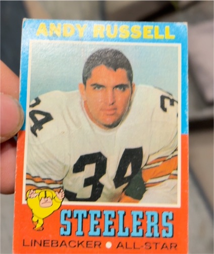 1971 Topps #132 Andy Russell — front
