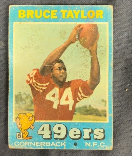 1971 Topps #239 Bruce Taylor — front
