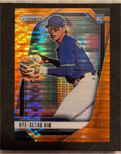 2025 Panini Prizm #72 Hye-Seong Kim — front