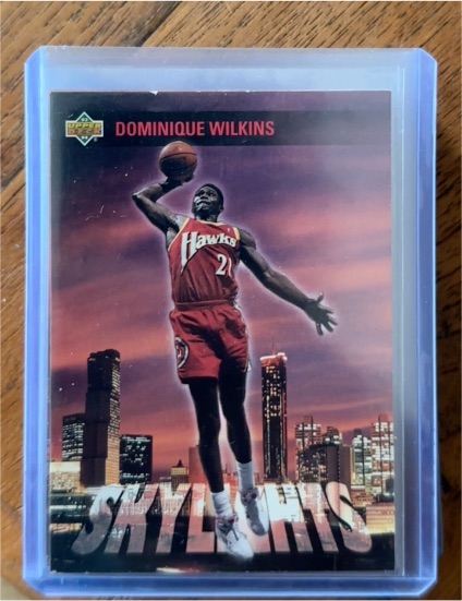 1993-94 Upper Deck Skylights #467 Dominique Wilkins — front