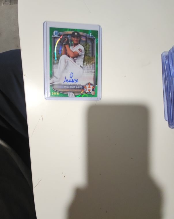 2024 Bowman Chrome #1 Anderson Brito — front