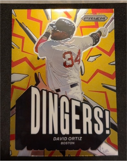 2025 Panini Prizm Baseball #8 David Ortiz Dingers! — front