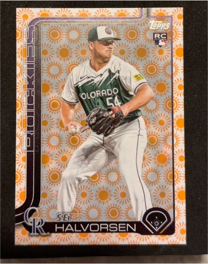 2025 Topps Series 2 #597 Seth Halvorsen — front