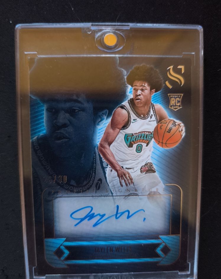 2023-24 Panini Prizm Sensational Signatures #SS-JW Jaylen Wills — front