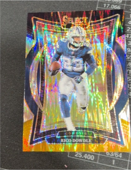 2024 Panini Select Concourse #90 Rico Dowdle — front