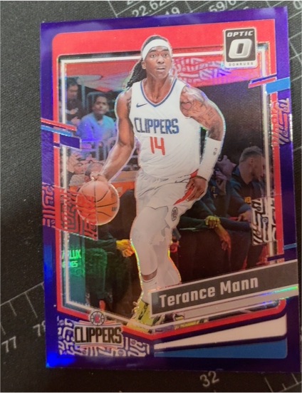 2023-24 Panini Donruss Optic #71 Terance Mann — front