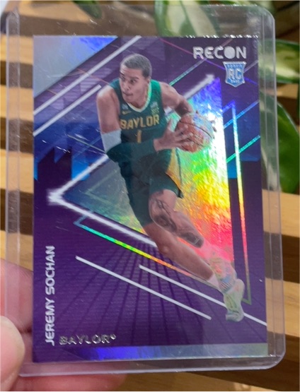 2022 Panini Chronicles Draft Picks #15 Jeremy Sochan Recon — front