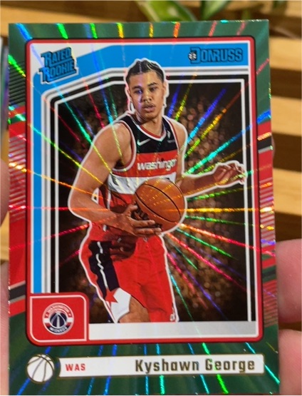 2024-25 Panini Donruss #225 Kyshawn George — front