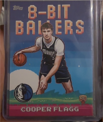 2025-26 Topps Basketball #8B-31 Cooper Flagg 8-Bit Ballers — front