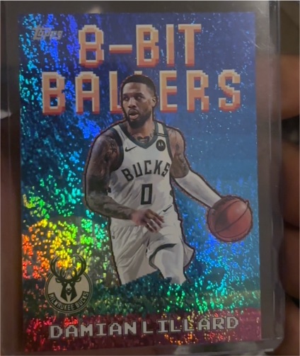 2025-26 Topps Basketball #8B-8 Damian Lillard 8-Bit Ballers — front
