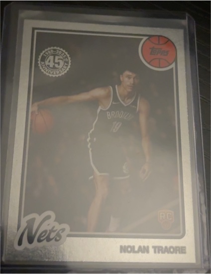 2025-26 Topps Basketball #80BK-65 Nolan Traore — front