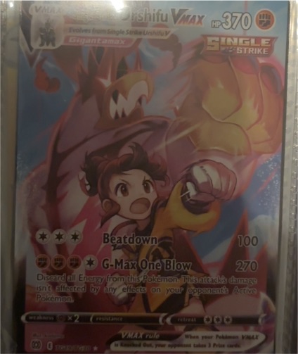 2022 Pokemon TCG Brilliant Stars #TG19/TG30 Single Strike Urshifu VMAX — front