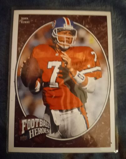 2008 Upper Deck Football Heroes #233 John Elway — front