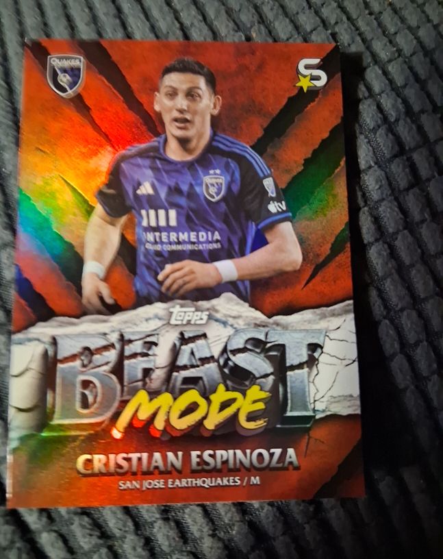 2024 Topps MLS Superstars #BM-24 Cristian Espinoza Beast Mode — front