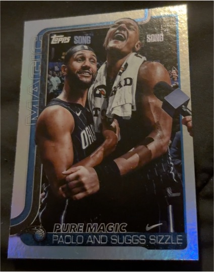 2025-26 Topps #271 Pure Magic Paolo And Suggs Sizzle — front
