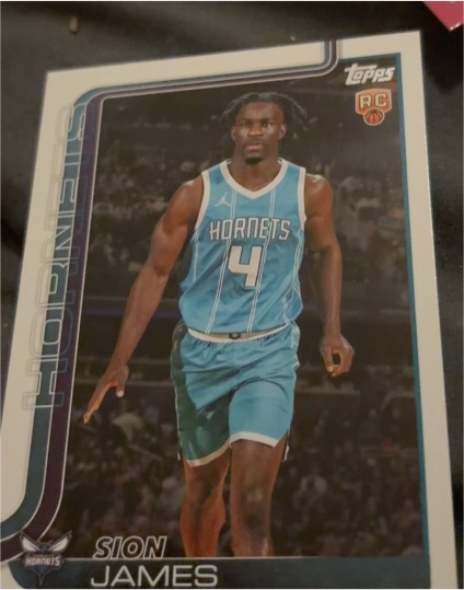 2025-26 Topps #233 Sion James — front