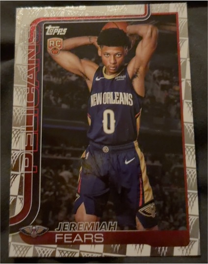 2025-26 Topps #207 Jeremiah Fears — front