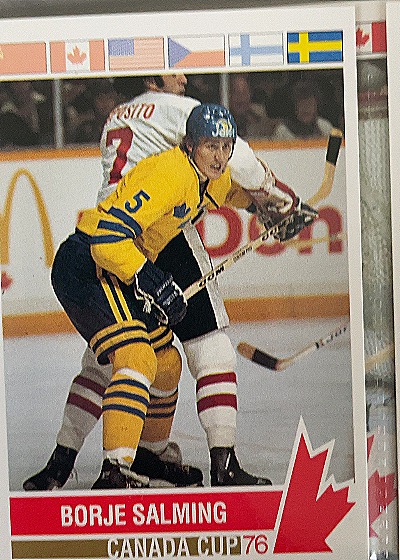 1992-93 Future Trends '76 Canada Cup #145 Borje Salming — front