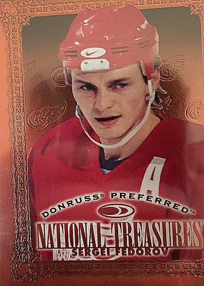 1997-98 Donruss Preferred #165 Sergei Fedorov — front