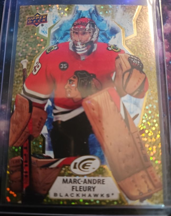 2021-22 Upper Deck Ice #58 Marc-Andre Fleury — front