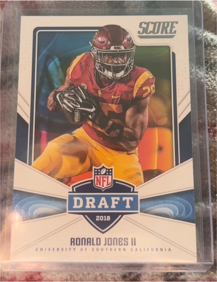 2018 Panini Score NFL Draft #26 Ronald Jones II — front