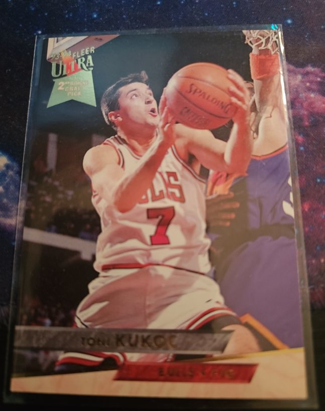 1993-94 Fleer Ultra #221 Toni Kukoc Rookie — front