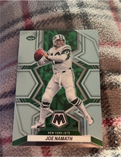 2022 Panini Mosaic #205 Joe Namath — front