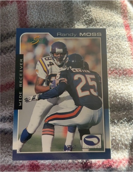 2000 Score #109 Randy Moss — front