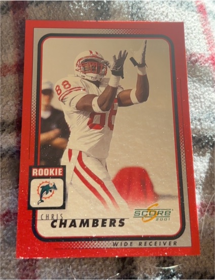 2001 Score #311 Chris Chambers — front