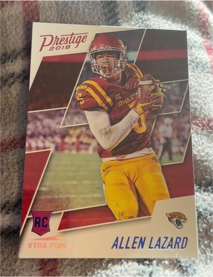 2018 Panini Prestige #225 Allen Lazard — front