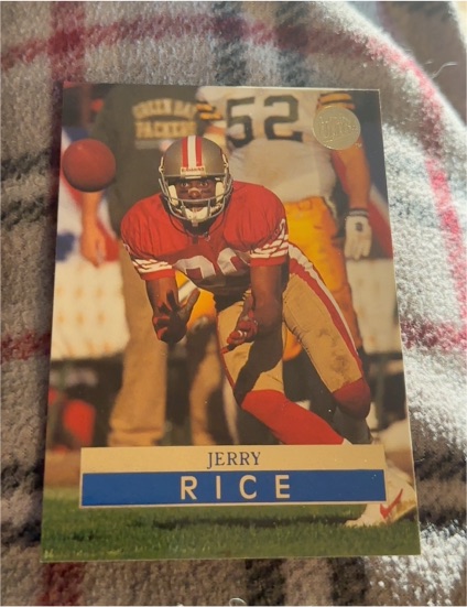 1996 Fleer Ultra #145 Jerry Rice — front