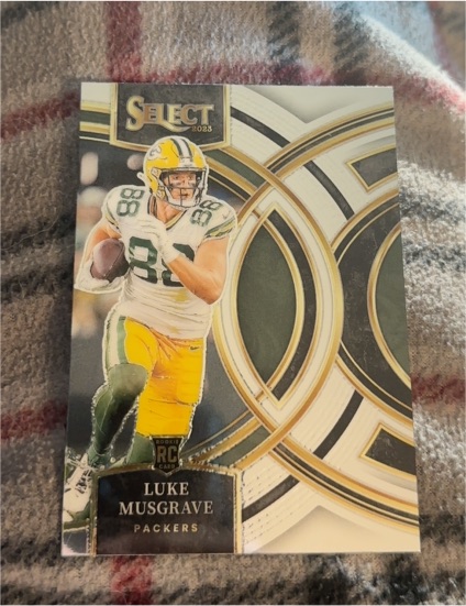 2023 Panini Select Premier Level #166 Luke Musgrave — front