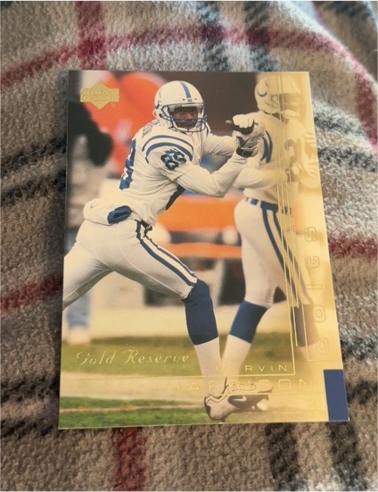 2000 Upper Deck #65 Marvin Harrison — front