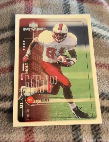 1999 Upper Deck MVP #205 Torry Holt — front