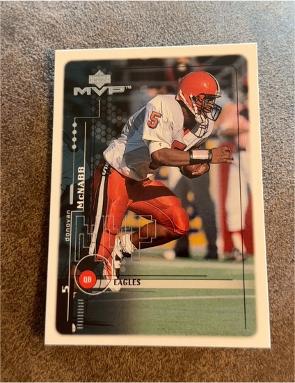 1999 Upper Deck MVP #220 Donovan McNabb — front