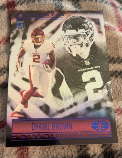 2021 Panini Illusions #81 Dyami Brown — front